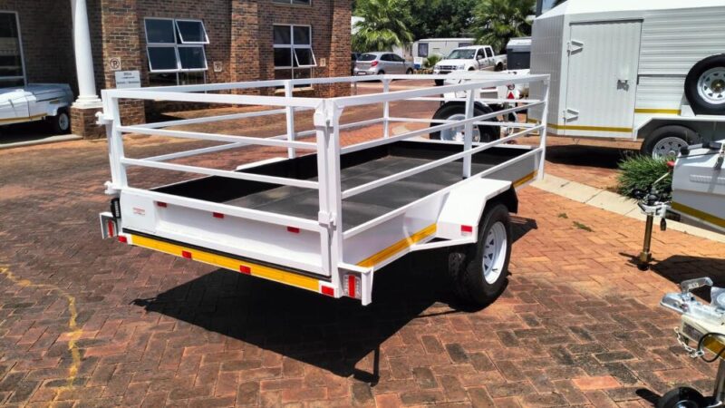 23146_3.bk Flat be Trailer 2m X 1m with Rails