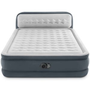 Mjondolo Intex Queen Size Airbed Fiber-Tech & Built In Pump