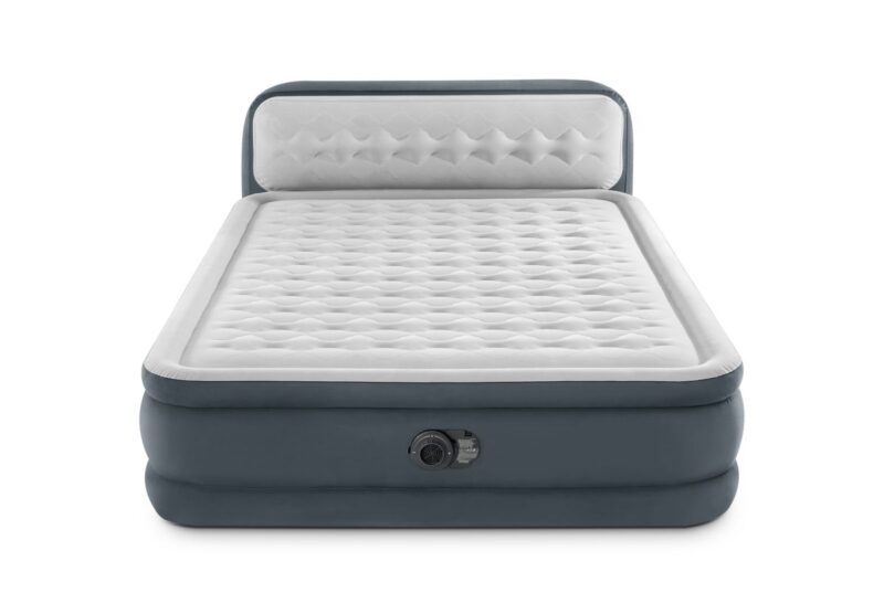 Mjondolo Intex Queen Size Airbed Fiber-Tech & Built In Pump