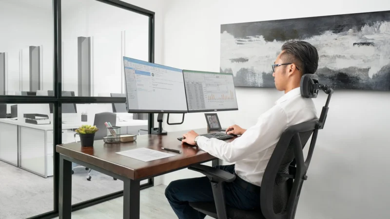 ASUS ZenScreen Stand MTS02D - Ergonomic Stand for Portable Monitors,